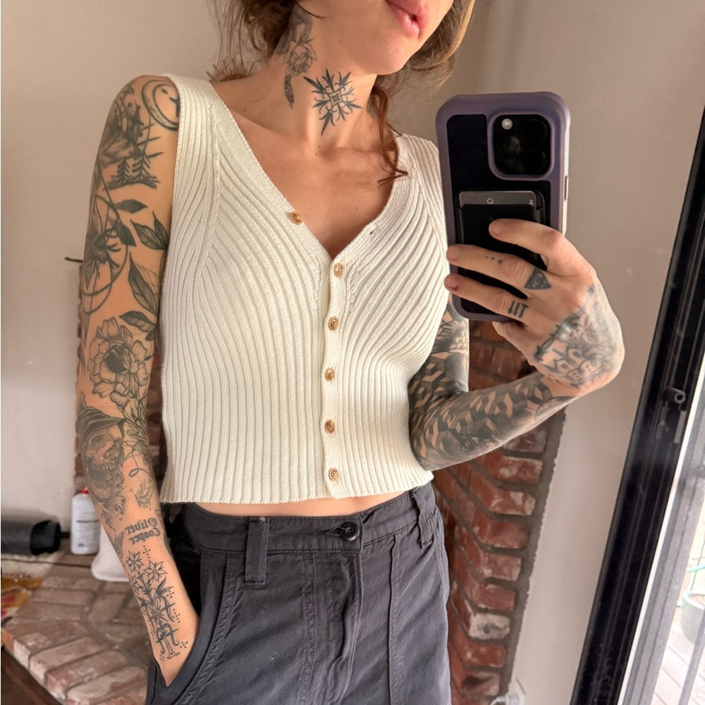 Jessica Simpson knit tank top